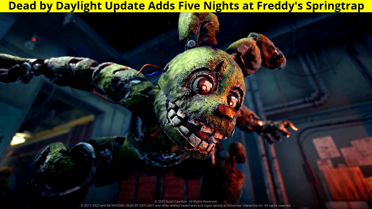 Dead by Daylight Update Adds Five Nights at Freddy's Springtrap