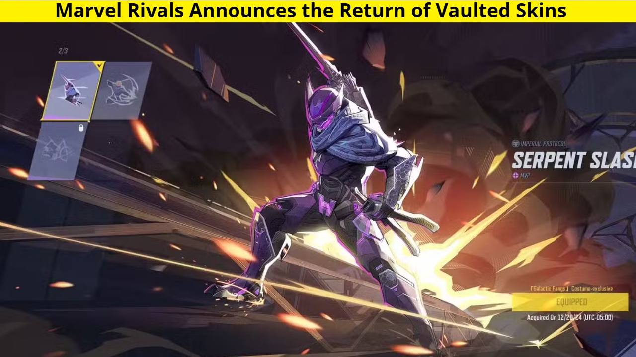Marvel Rivals Announces the Return of Vaulted Skins