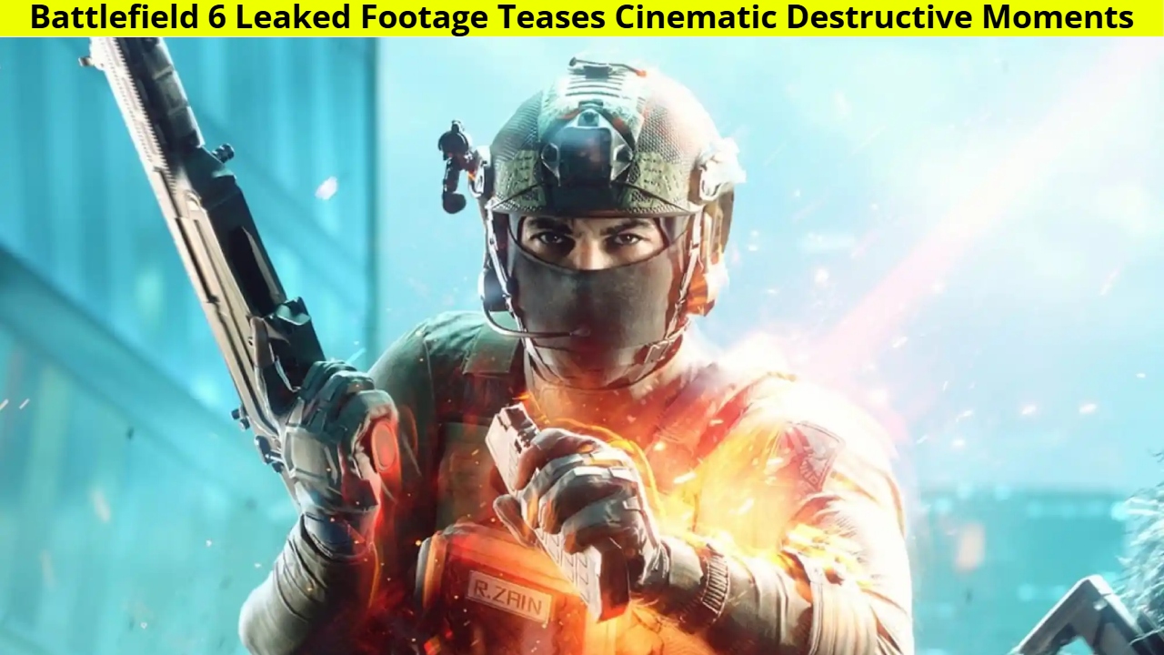 Battlefield 6 Leaked Footage Teases Cinematic Destructive Moments